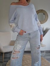 Charger l'image dans la galerie, LE JEANS TOXIC DESTROY ET STRASS
