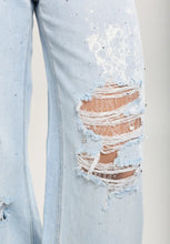 Charger l'image dans la galerie, LE JEANS TOXIC DESTROY ET STRASS
