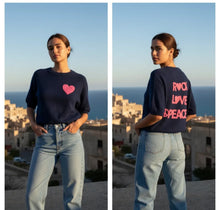 Charger l'image dans la galerie, LE PULL ROCK LOVE PEACE
