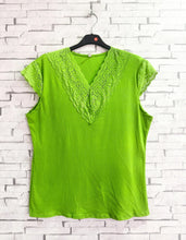 Charger l'image dans la galerie, LE T-SHIRT MANCHES LONGUES DENTELLE

