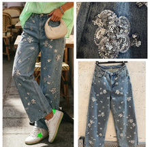 Charger l'image dans la galerie, LE JEANS FLOWER SILVER
