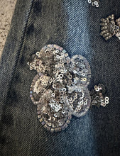 Charger l'image dans la galerie, LE JEANS FLOWER SILVER

