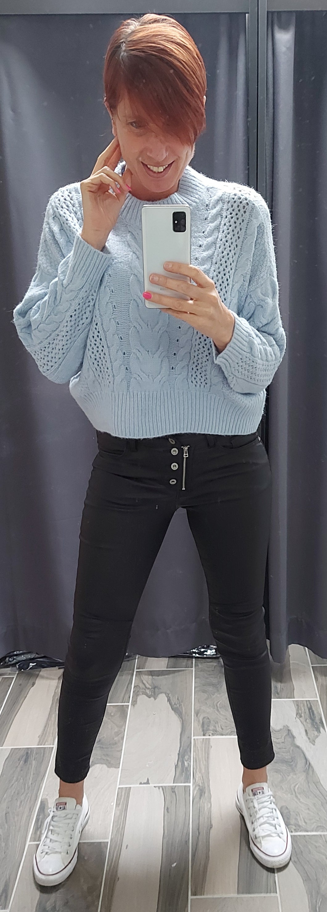 LE PULL TORSADE ( pas de laine )