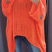 Charger l&#39;image dans la galerie, L&#39;OVERSIZE AVEC ETOILE STRASS AUX MANCHES
